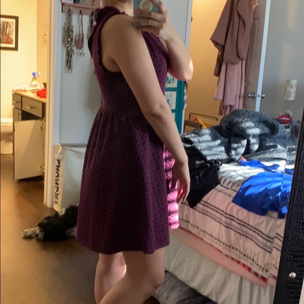 Burgundy Dress
